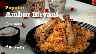 Ambur Biryani  Ambur Star Biryani Recipe  Biryani Recipes  Chicken Biryani  Cookd [upl. by Arataj430]