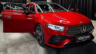 Mercedes AClass 2023  interior and Exterior Details Luxury Small Hatchback [upl. by Queenie]