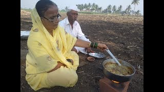 असलं चुलीवरच झणझणीत माश्याच कालवण खाल तर बोट चाखलं Fish curry recipe in marathi [upl. by Basile854]