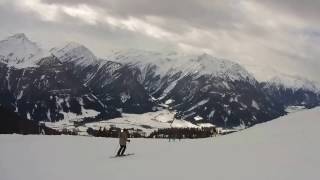 Neukirchen am Großvenediger  Bramberg Piste 6a Wildkogelbahn Berg  Gensbichlalm [upl. by Aleka]