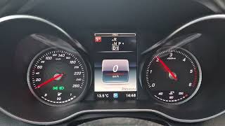 Mercedes C250 CDI 4matic S205 0100 acceleration 204HP [upl. by Hcirdeirf]