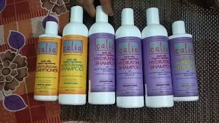 Review and Unboxing of Calia Natural Shampoo in India [upl. by Justen]