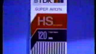 TDK video cassette commercial [upl. by Harriott]