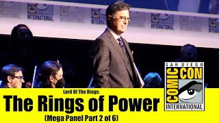 LOTR THE RINGS OF POWER  Comic Con 2022 Mega Panel Pt 2 of 6 Show Introduction Stephen Colbert [upl. by Ellehcin]