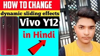 Dynamic Sliding Effects in Vivo Phone in Hindi  Vivo Mobile Best Feature in Hindi [upl. by Marieann552]