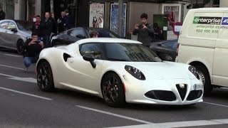 Alfa Romeo 4C HUGE SOUNDS [upl. by Wolgast]