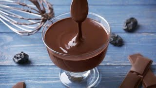 CALDA DE CHOCOLATE SIMPLES PRA BOLO FÁCIL E RÁPIDO [upl. by Tory]