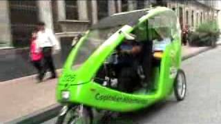 Transporte ecológico y divertido bicitaxi [upl. by Iroj]