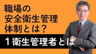 【職場の安全衛生管理体制とは？】衛生管理者・総括安全衛生管理者・産業医・衛生推進者・衛生委員会について村中先生がやさしく解説！ [upl. by Assirehc]