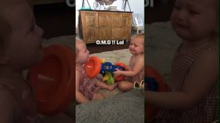 Lulu And Ava Fights Over A Toy  OutDaughtered [upl. by Beeson908]