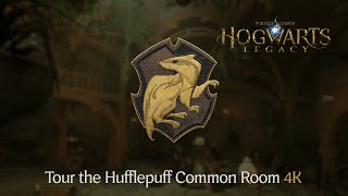 Hogwarts Legacy  Tour the Hufflepuff Common Room 4K [upl. by Hinckley19]