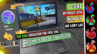 NEW LITE BEST EMULATOR FOR LOW END PC  1GB RAM NO GRAPHICS CARD  SMART GAGA BEST LITE VERSION [upl. by Newcomb]