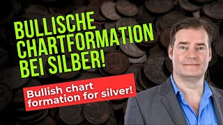 Silberaktien  Goldaktien  Bullische Chartformation bei Silber [upl. by Kleinstein]