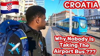 How To Get To Airport Of Zagreb From City  CROATIA ✈️ [upl. by Auria16]