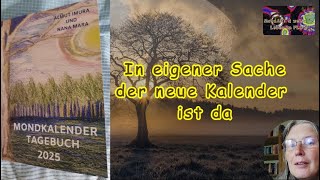 MondART in eigener Sache Vorankündigung des neues Kalenders mit Blick ins Buch [upl. by Nanette]