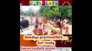 Dandiya practice2024  GET READY You are cordially invited to on 8th October tpn [upl. by Neenaej707]