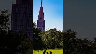 Shinjuku Gyoen National Garden Japan By GlobalEateriescom shinjuku shinjukutokyo japan [upl. by Ushijima]