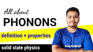 phonons in solid state physics  phonons  definition and properties  phonons [upl. by Atiuqa]