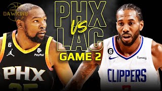 Phoenix Suns vs Los Angeles Clippers Game 22 Full Highlights  2023 WCR1  FreeDawkins [upl. by Gerianna]