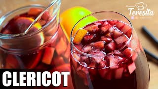 CLERICOT BEBIDA DE FRUTAS CON VINO TINTO PARA BRINDAR EN NAVIDAD Y AÑO NUEVO [upl. by Naehgem]