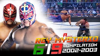 Rey Mysterio 619 Compilation 20022003 Wwe [upl. by Adlaremse752]