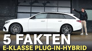 5 Fakten zur brandneuen EKlasse als Plugin Hybrid von Mercedes 🔥 [upl. by Kulda167]