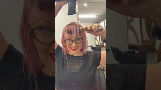 How to Style Short Curtain Bangs [upl. by Mascia]