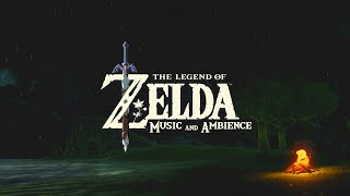 take a break and Sleep  Zelda Music Ambience  Breath of the Wild Remix [upl. by Ennairam]