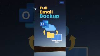 How to take Full Email Backup in Outlook shorts youtubeshorts email backup hdamstech [upl. by Yrdnal]