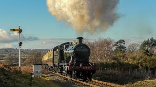 GWR 2857 On Its Final Call Of Duty  The Severn Valley Railway 2023 [upl. by Yrreiht]