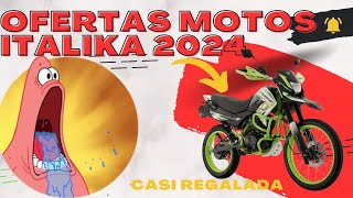 OFERTONES EN MOTOCICLETAS ITALIKA 😲 [upl. by Redna]