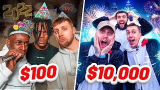 SIDEMEN 10000 vs 100 NEW YEARS EVE [upl. by Ecyt]