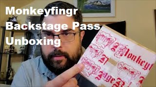 Monkeyfinger Backstage Pass Yo yo Unboxing [upl. by Htezil]