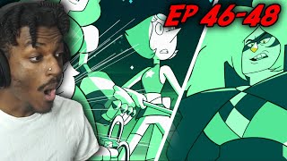 PERIDOT IS BACK  Steven Universe Ep 4648 REACTION [upl. by Edyaw]