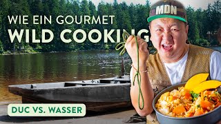 Veganer GemüseReis mit gefiltertem Wasser 🍛  Wie ein Gourmet  Wild Cooking [upl. by Riker]