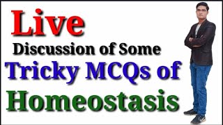 Some Tricky MCQs Of Homeostasis [upl. by Ahselyt]