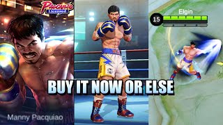 I LOVE THIS SKIN SO LETS GIVE IT AWAY  PAQUITOS NEW MANNY PACQUIAO SKIN IN MOBILE LEGENDS [upl. by Nnadroj]