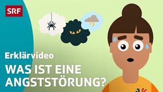 Angststörung – einfach erklärt  Kindervideos  SRF Kids [upl. by Rachel]