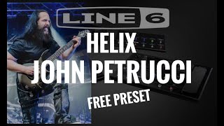 Line 6 HELIX John Petrucci Tone [upl. by Nnylasor]