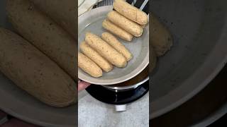 Ən ləzzətli sosis evdə hazırlanandır deyib uşaqlara sosislər hazırladım food recipe [upl. by Ailicec]