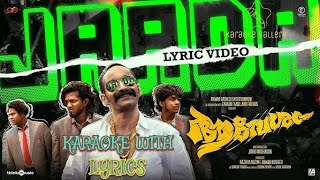 Jaada Karaoke song with Lyrics  Aveesham  karoake lyrics [upl. by Mllly]