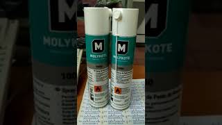 Molykote 1000 thread paste spray 400mlmolycote anti seize drat ulir [upl. by Rori]