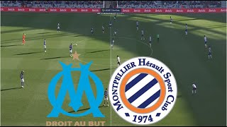 Montpellier HSC 05 Olympique Marseille Résumé du match  Ligue 1 20242025 [upl. by Kasevich]