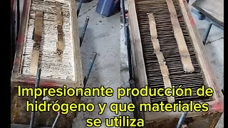 Que materiales se utilizan para fabricar la celda de hidrógeno 🔥 impresionante producción 💥 [upl. by Nadnarb]