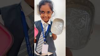 First time lunch box కాలీ😀… cuteaby shorts shortsviral shortvideos [upl. by Townshend863]