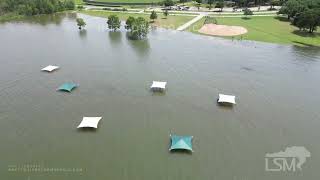 06012024 Grapevine TX  Winds knocked down treespower lines Lake park flooding [upl. by Hauck422]