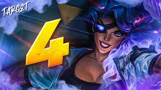 target  4 League of Legends ADC Highlights [upl. by Nananne968]