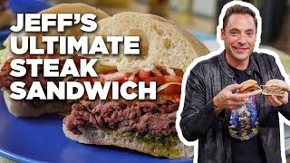 Jeff Mauros Ultimate Steak Sandwich  The Kitchen  Food Network [upl. by Akili]