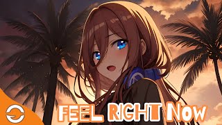 「Nightcore」→ Feel Right Now Lyrics By Parxa ft Nonô [upl. by Ahsuas13]