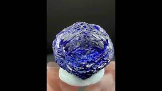 Floater Azurite artwork crystals rareminerals gemstone raremineralspecimens fineartminerals [upl. by Novit]